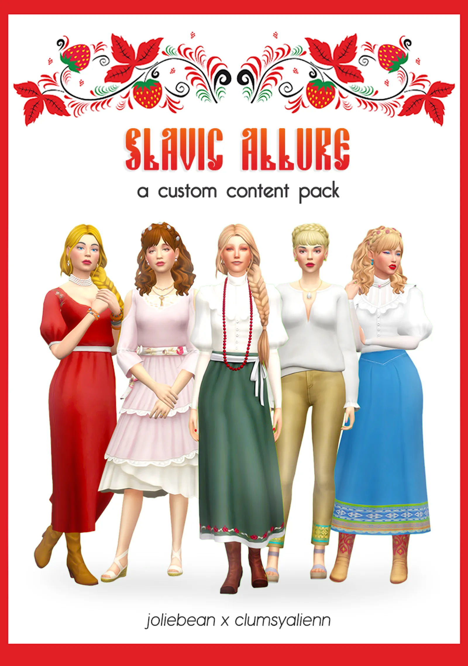 Slavic Allure - a custom content pack by Joliebean x Clumsyalienn