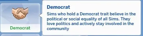 Democrat Trait