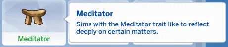 Meditator Trait