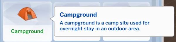 Campground Lot Trait