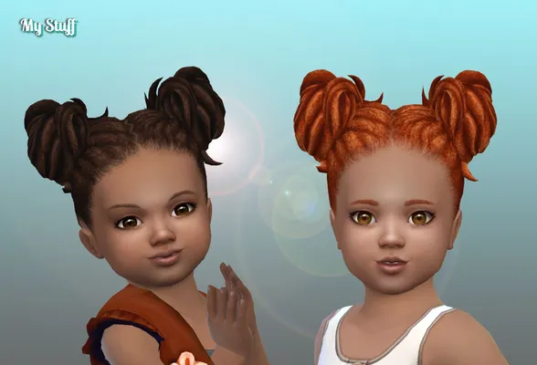 Buns Dreads for Toddlers