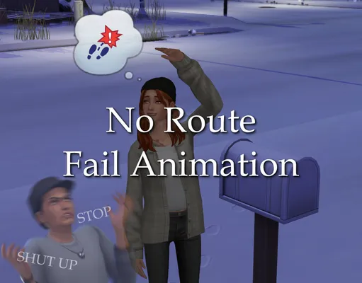 No Route Fail Animation