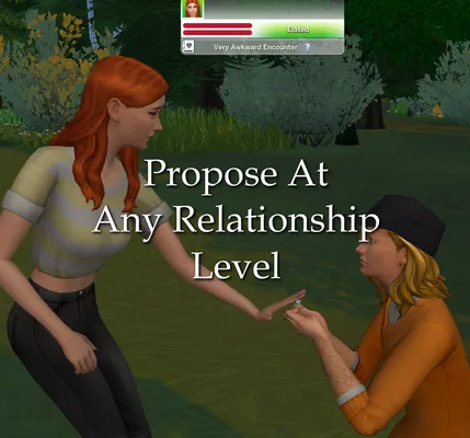 Propose At Any Relationship Level