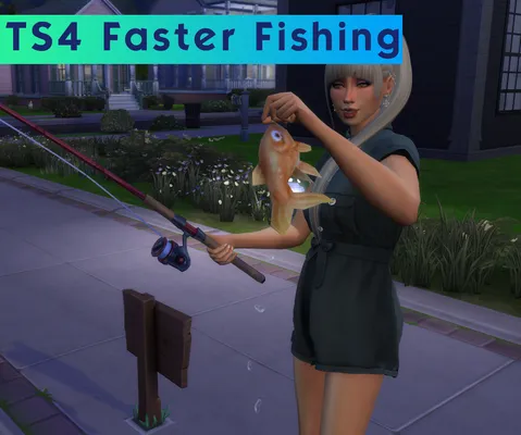 TS4 Faster Fishing!