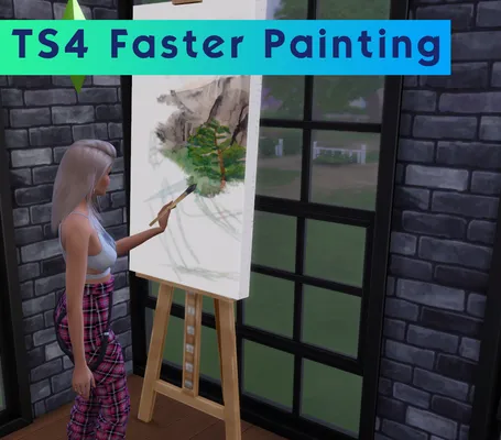 TS4 Faster Painting
