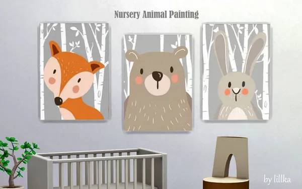 Nursery Animal Painting