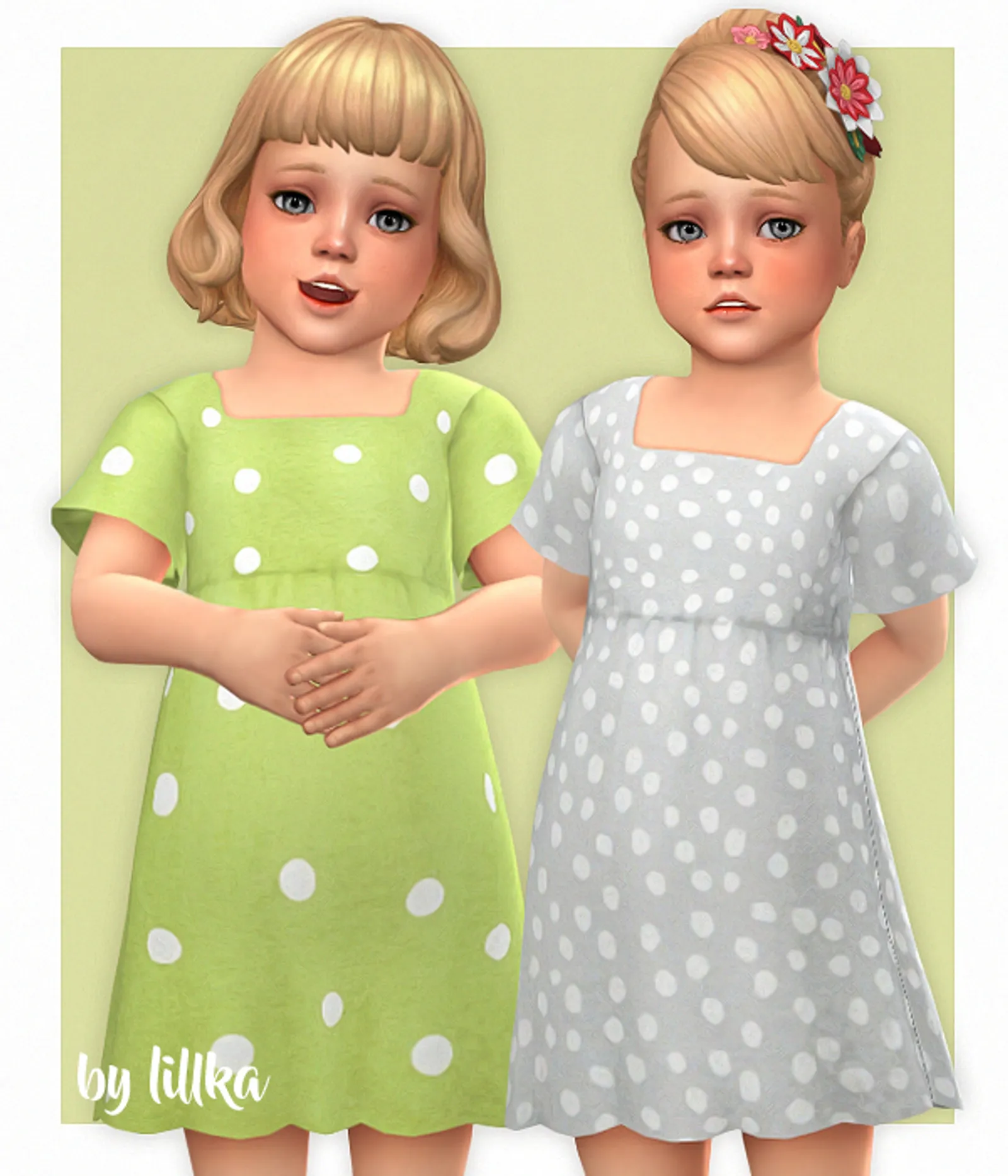 Aurora Dress for Toddler Girls
