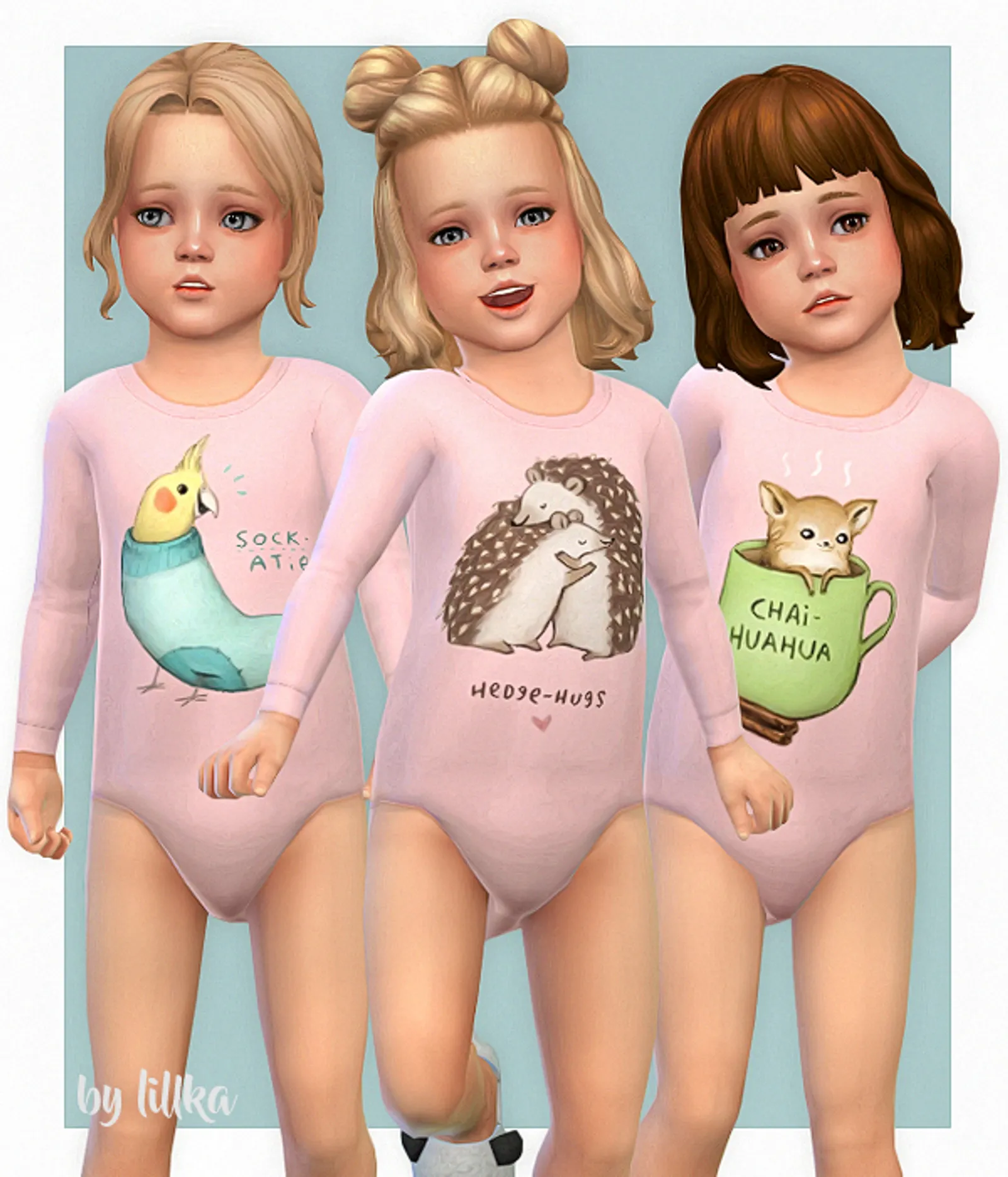 Pink Onesie for Toddler Girls