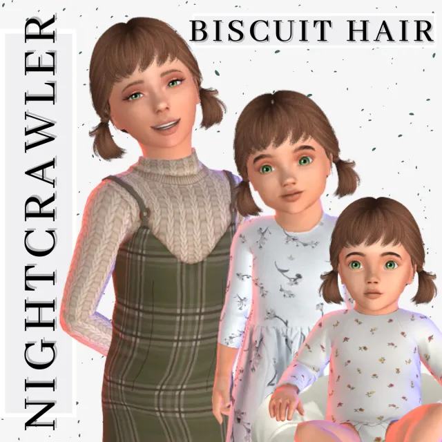Lily-Valley: Nightcrawler ‘Biscuit’ Hair Conversion