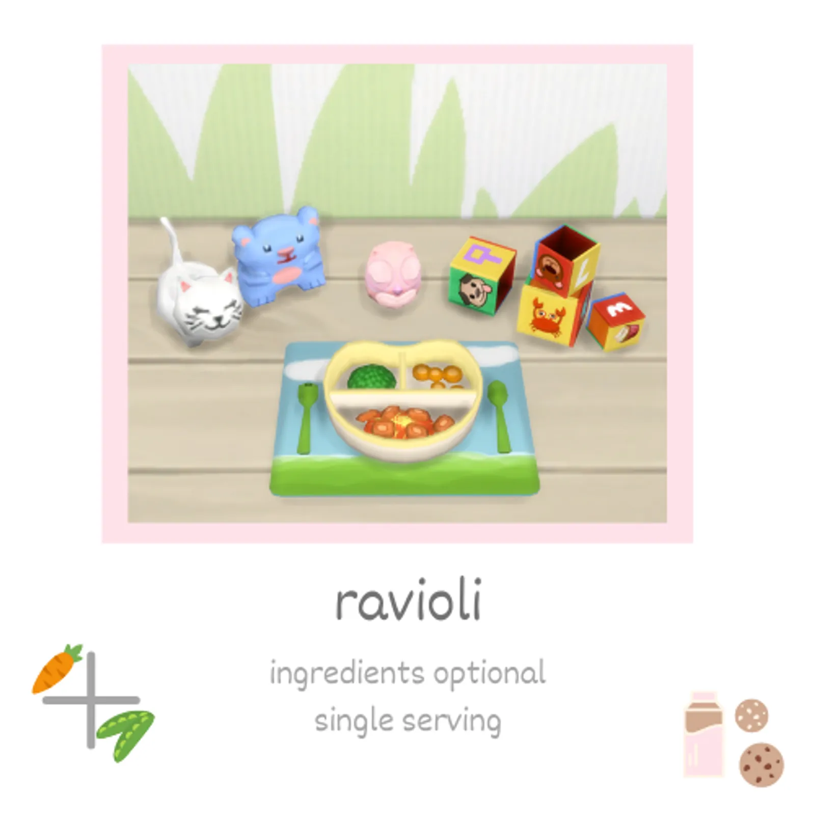 ravioli - toddler food