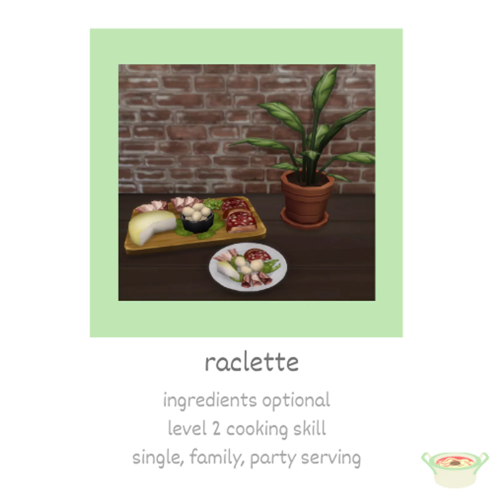raclette meat tasting platter