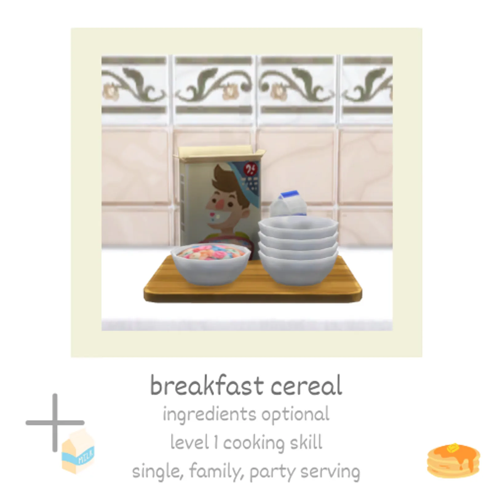breakfast cereal 🥣