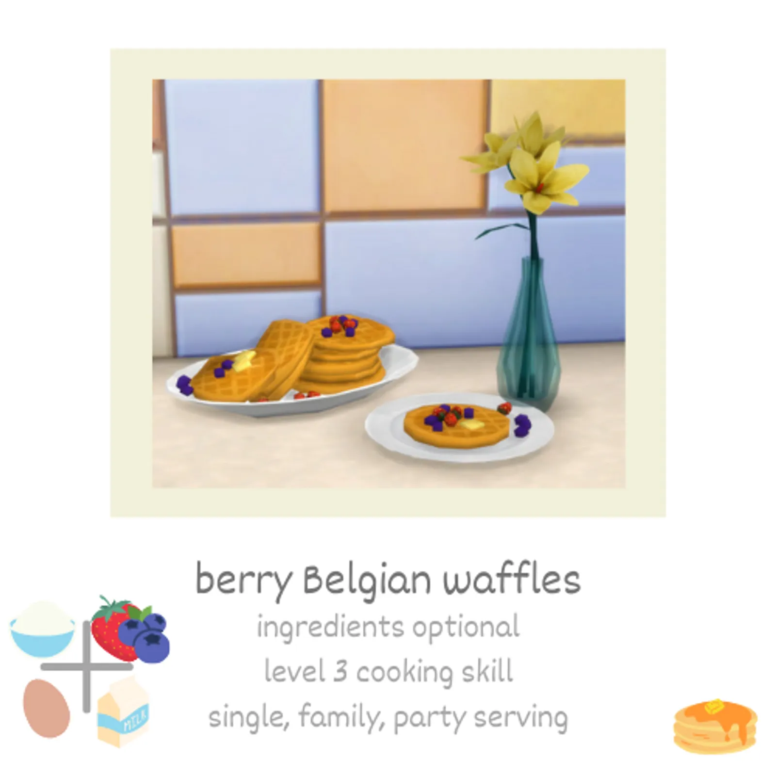 belgian waffles 