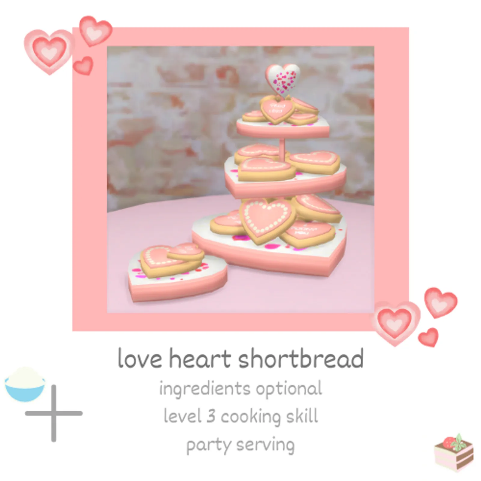 love heart shortbread 