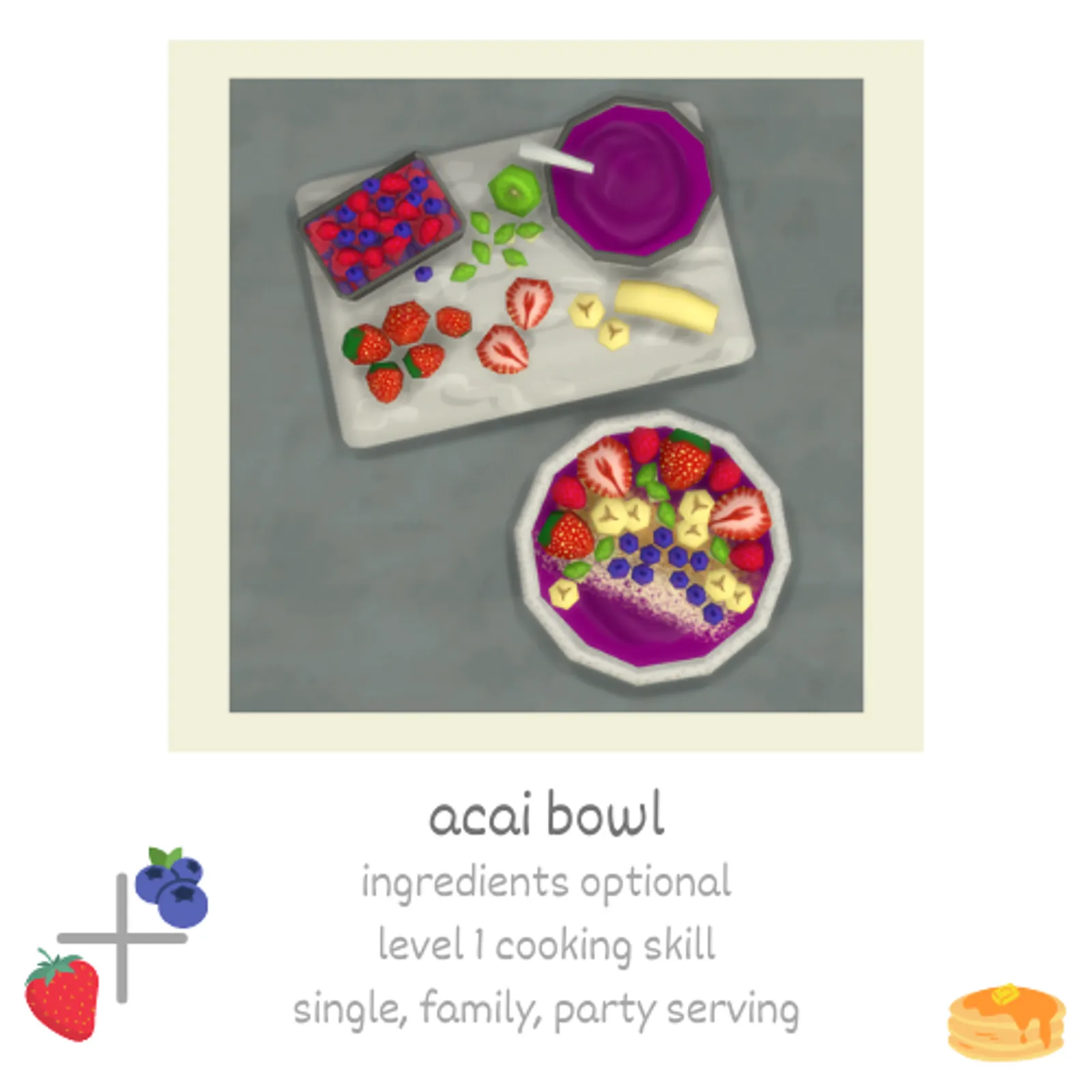 acai bowl