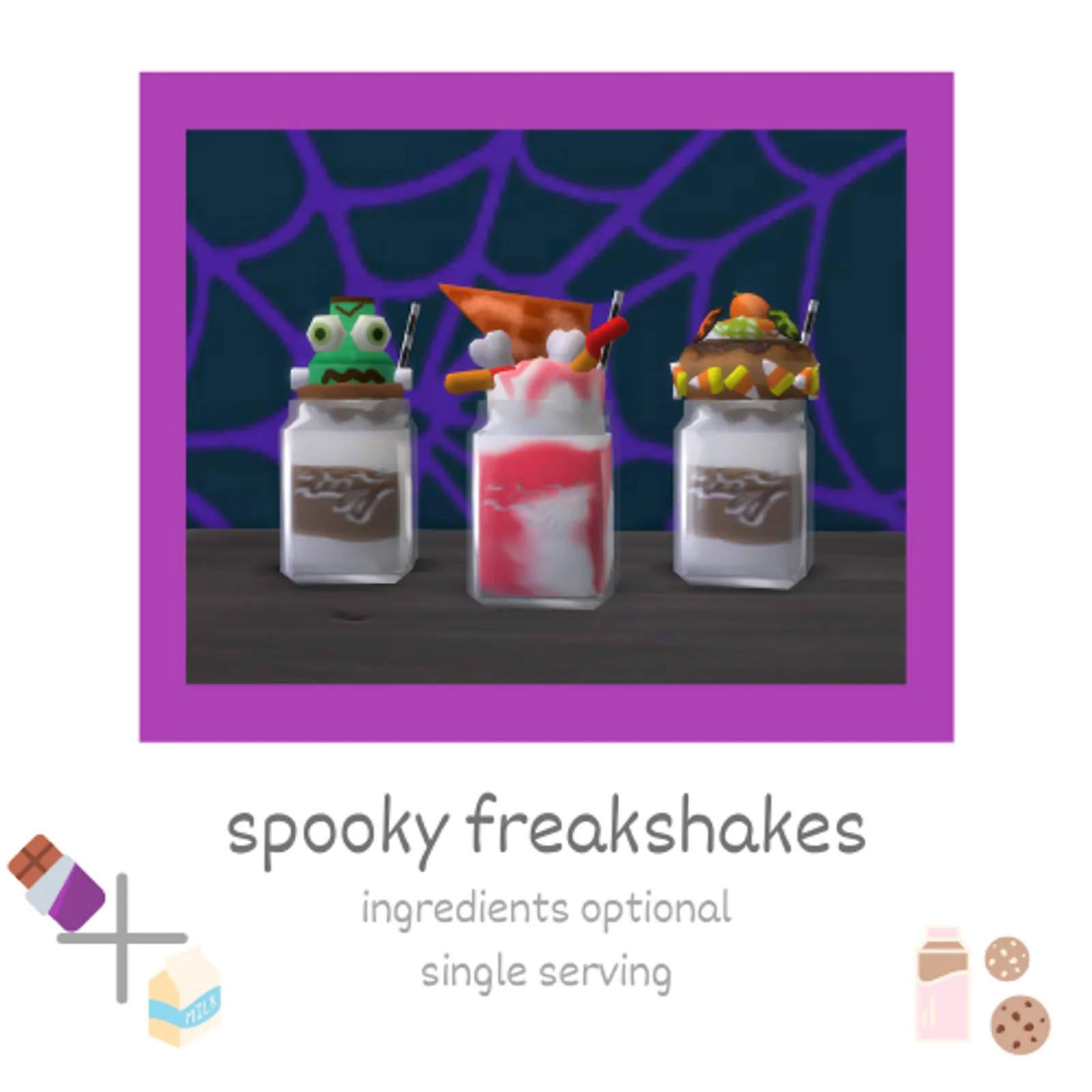 spooky freakshakes