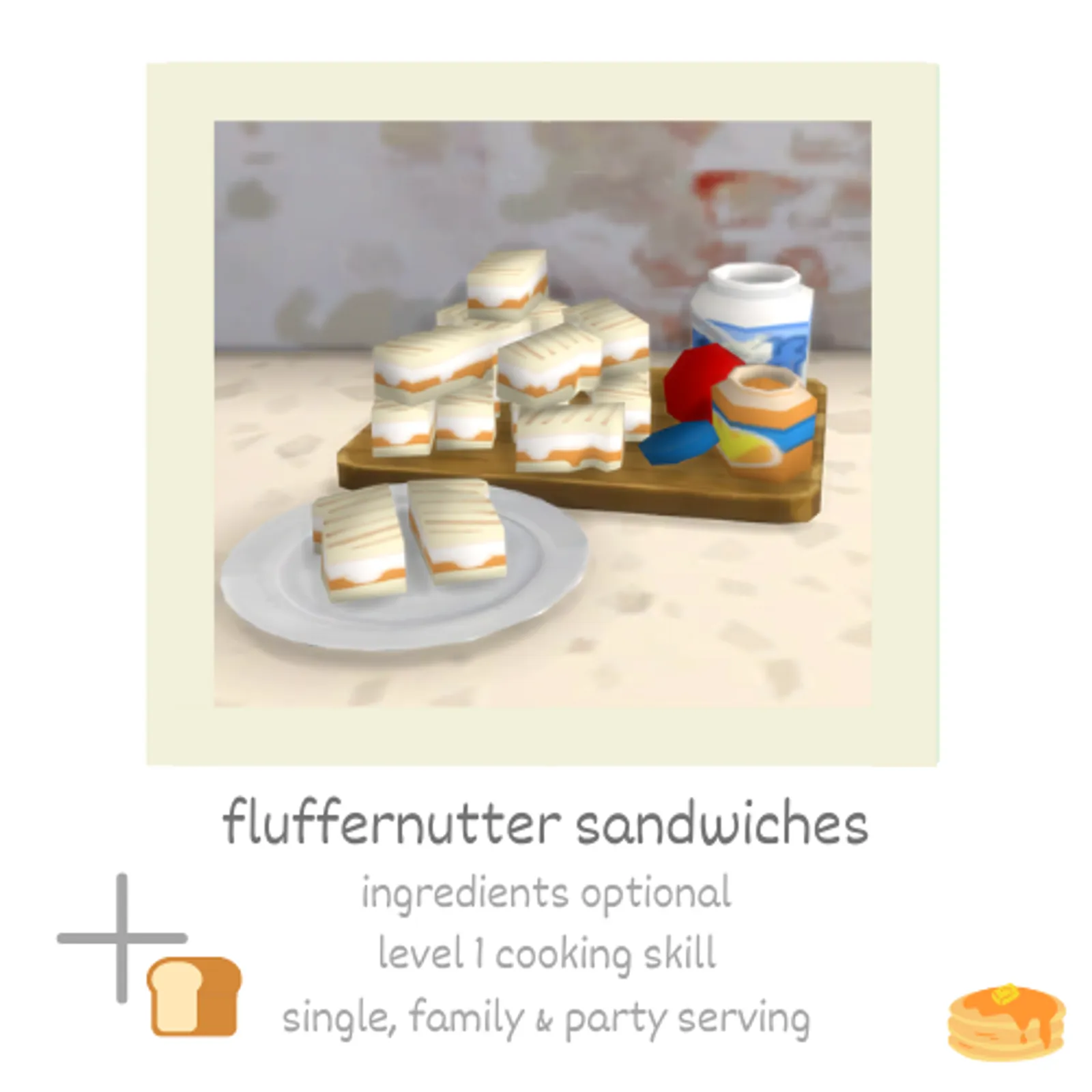 fluffernutter sandwiches