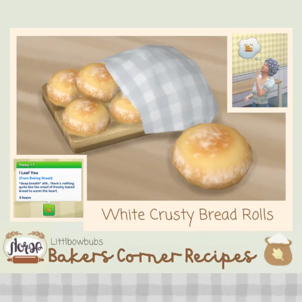 Crusty Bread Bowl Rolls - Bread Recipe 