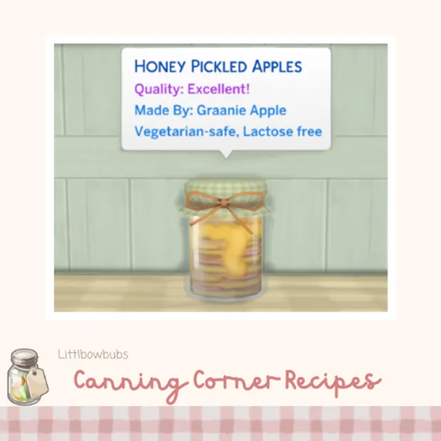 Honey Pickled Apples ~ Canning Recipe 