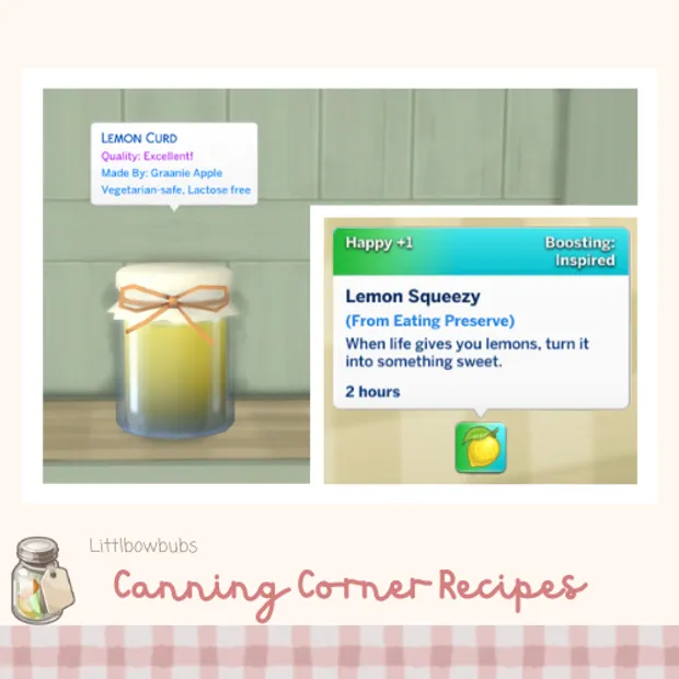 Lemon Curd - Canning Recipe 