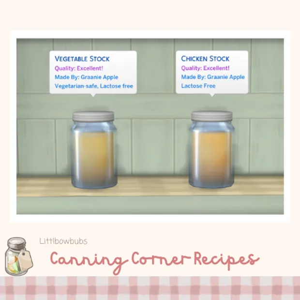 Vegetable + Chicken Stock - Canning Recipes 