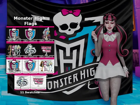 Monster High Flags