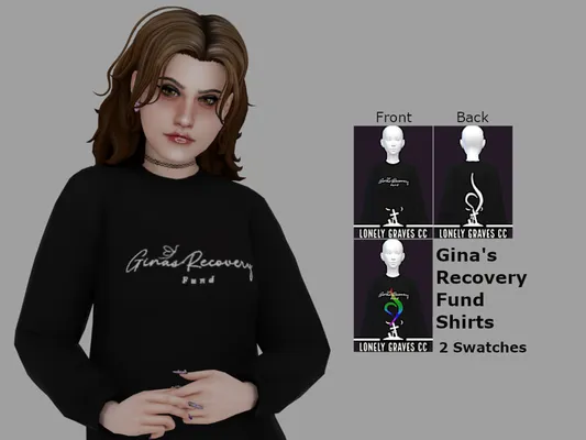 PLEASE READ - Gina’s Eating Disorder Recovery Fund Shirts