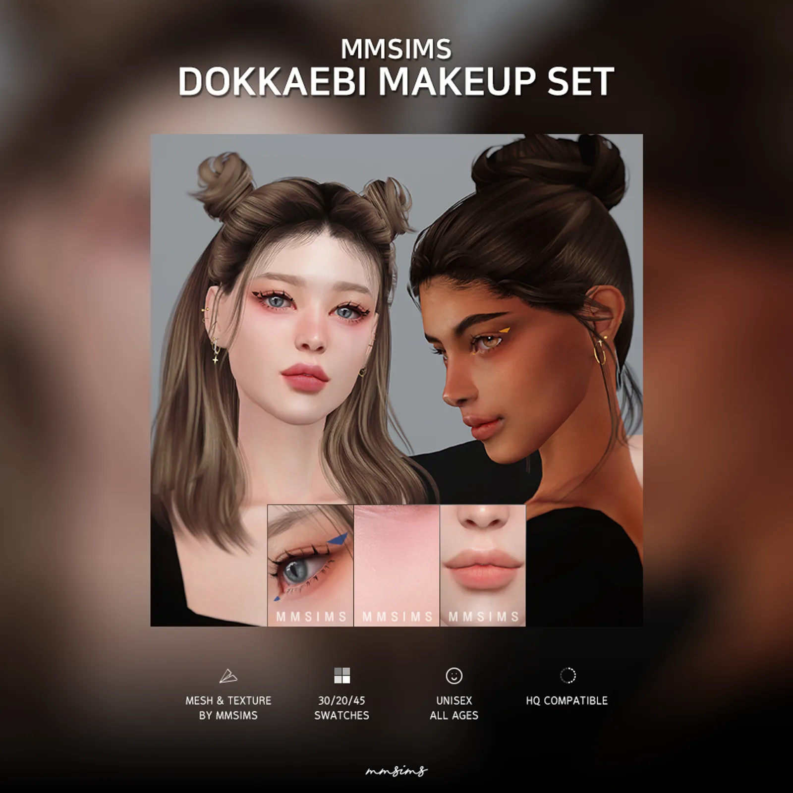 MMSIMS Dokkaebi Makeup set