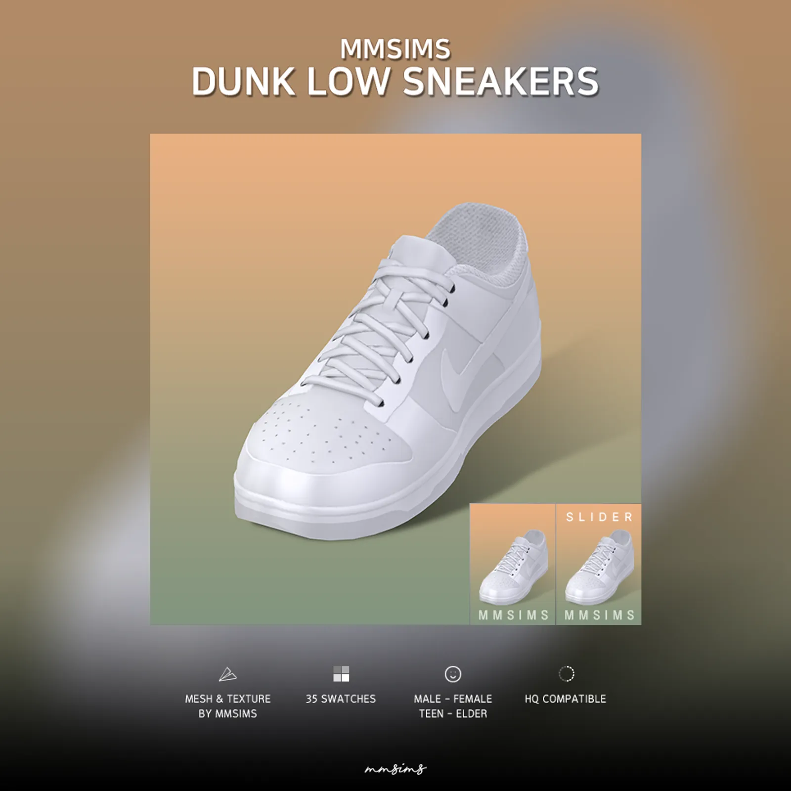 MMSIMS Dunk Low Sneakers
