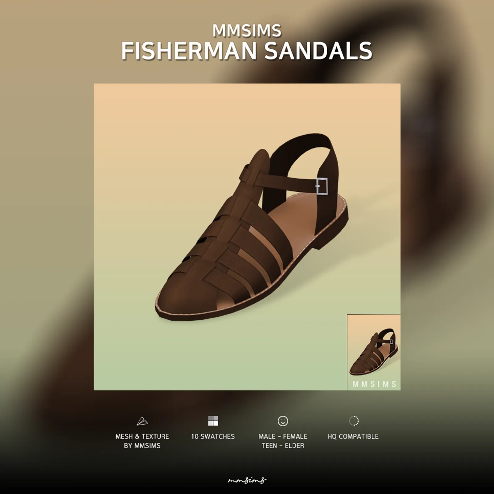MMSIMS Fisherman Sandals