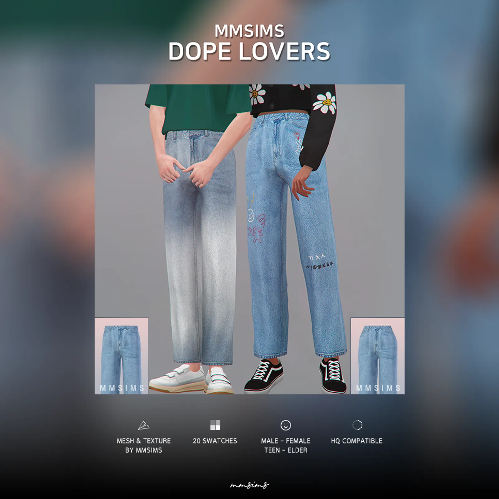 MMSIMS Dope Lovers Jeans