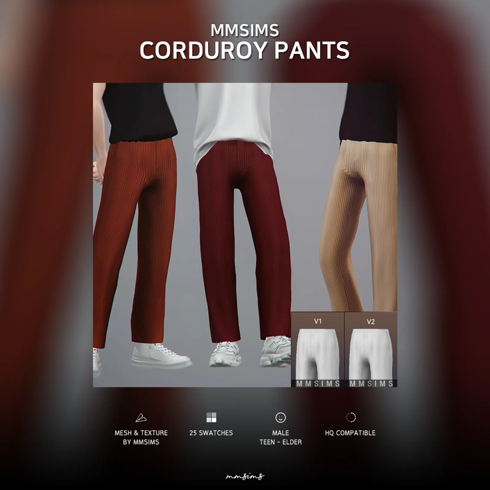 MMSIMS Corduroy Pants