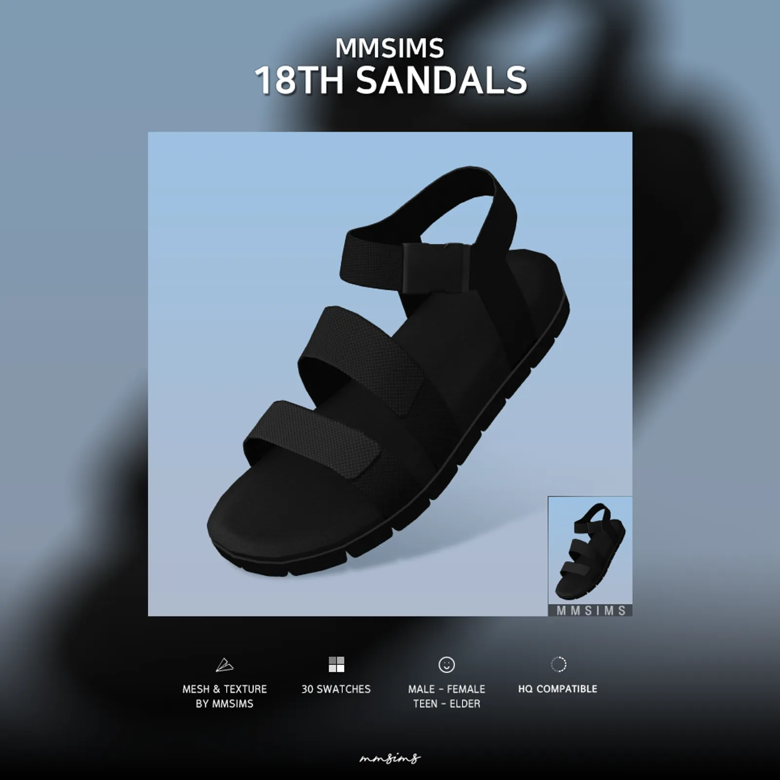 MMSIMS 18th Sandals
