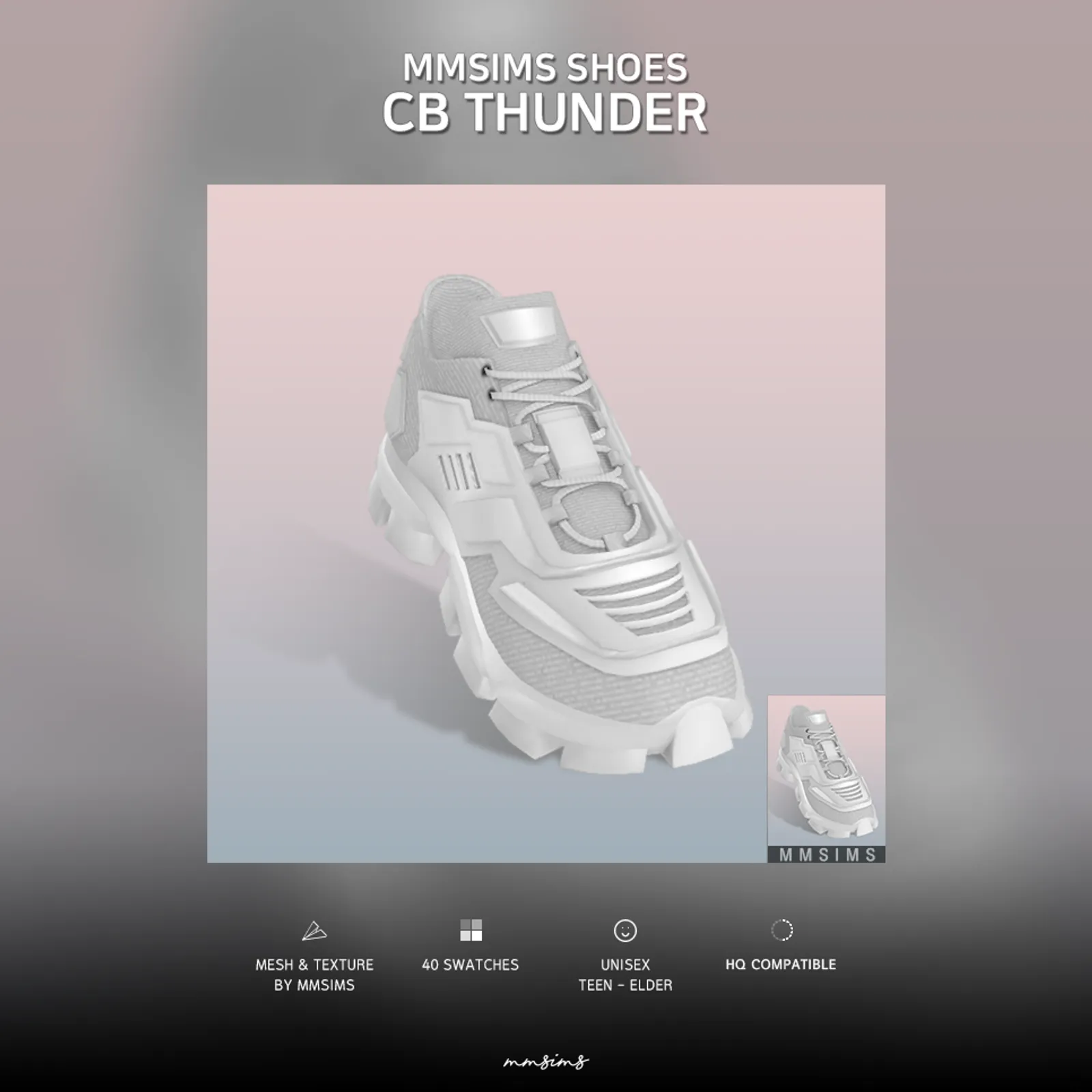 MMSIMS CB Thunder Sneakers
