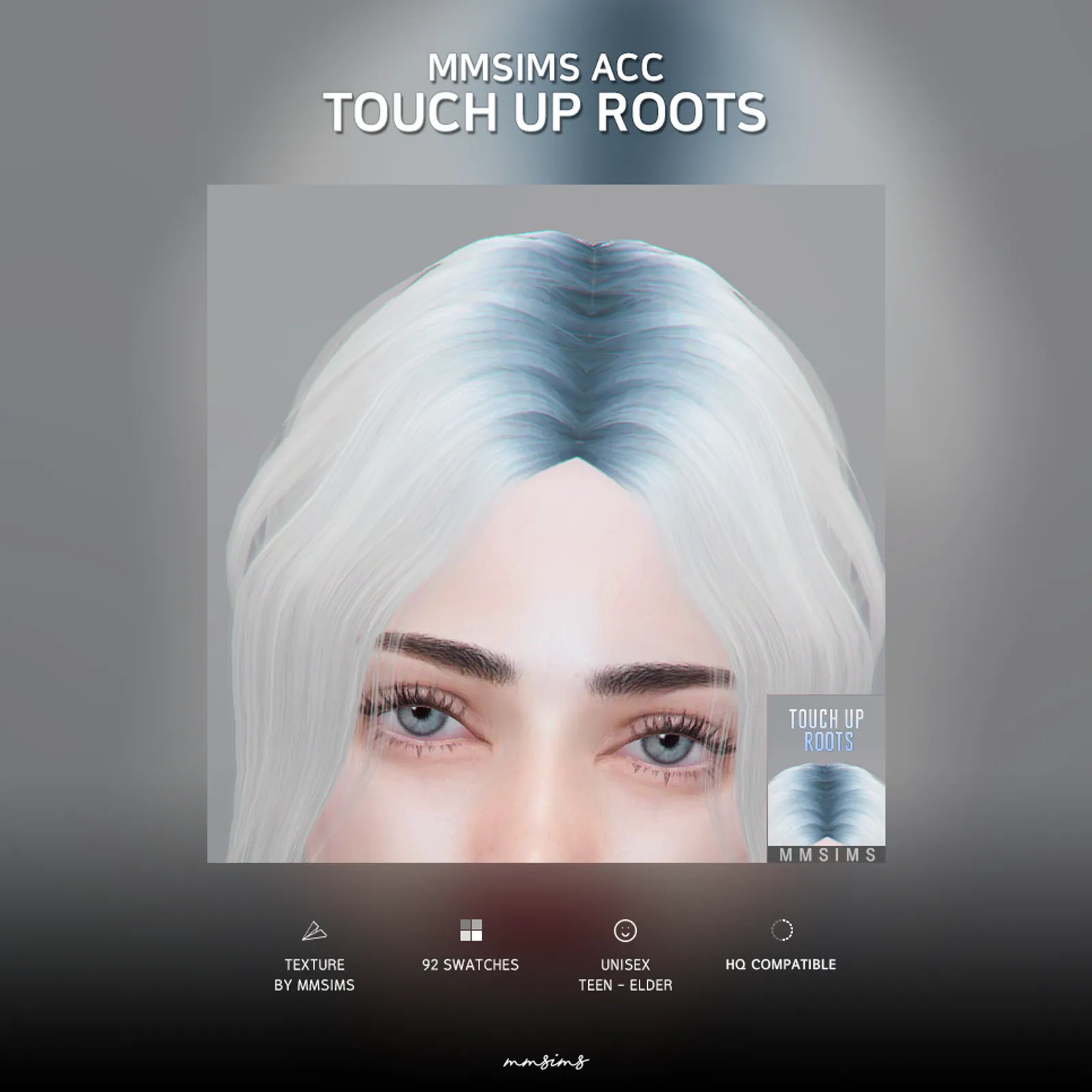 MMSIMS Hair ACC Touch up roots