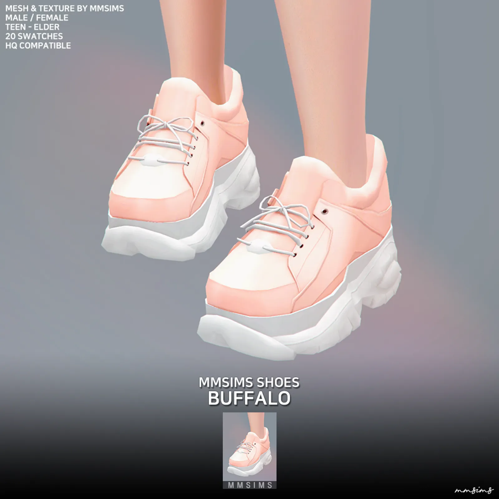 MMSIMS Buffalo Sneakers