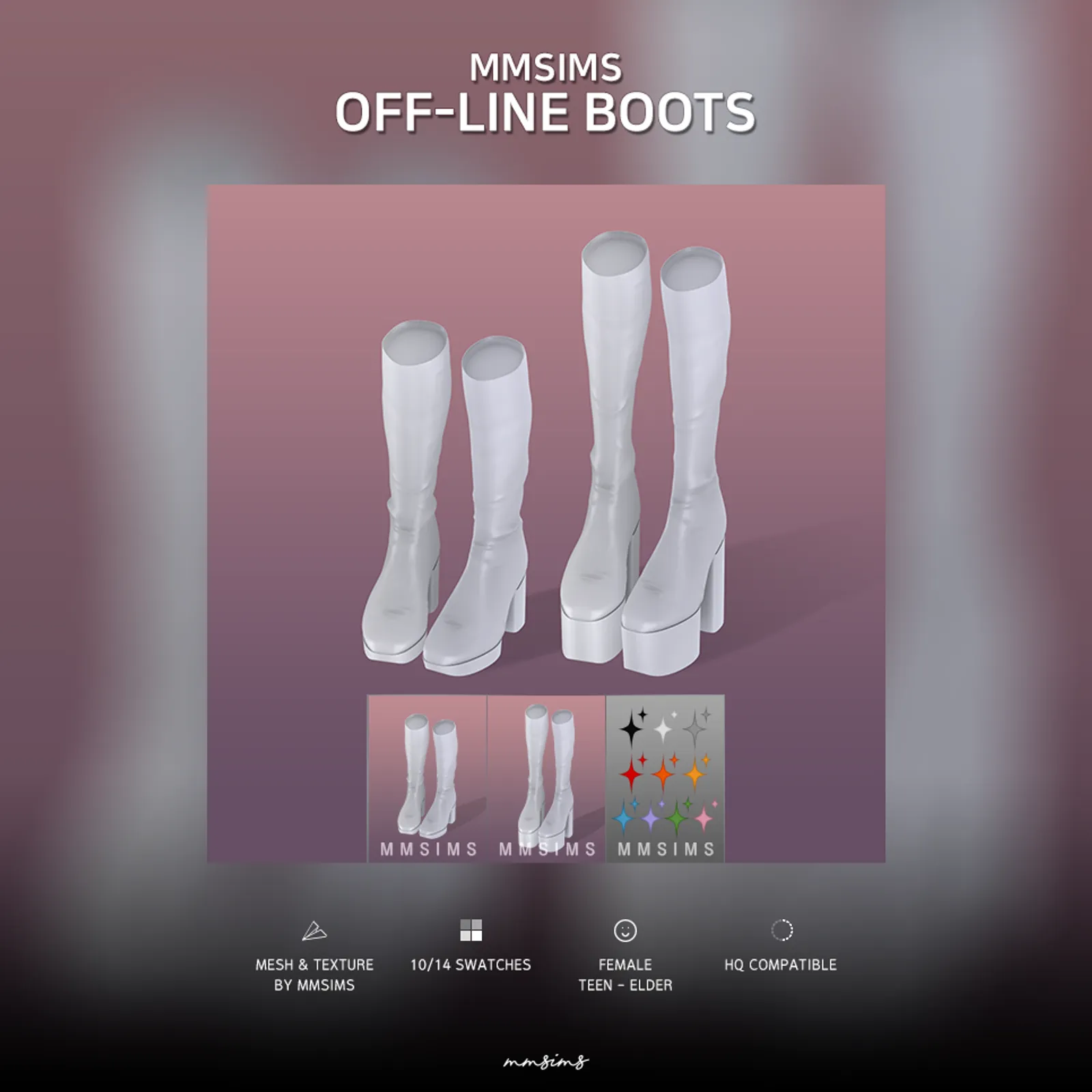 MMSIMS Off-line Boots