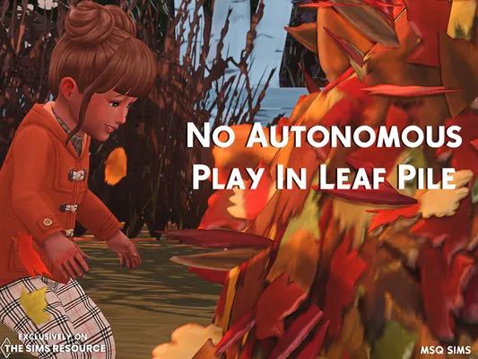 No Autonomous Play In Leaf Pile