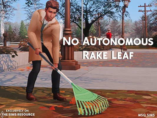 No Autonomous Rake Leaf