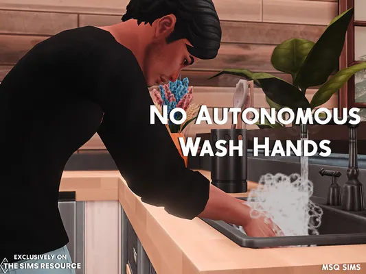 No Autonomous Wash Hands