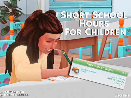 Short School Hours For Children