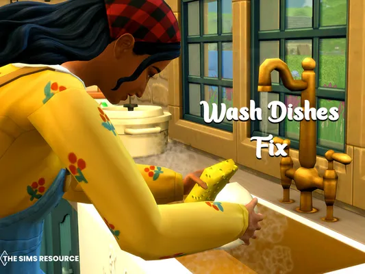 Wash Dishes Fix