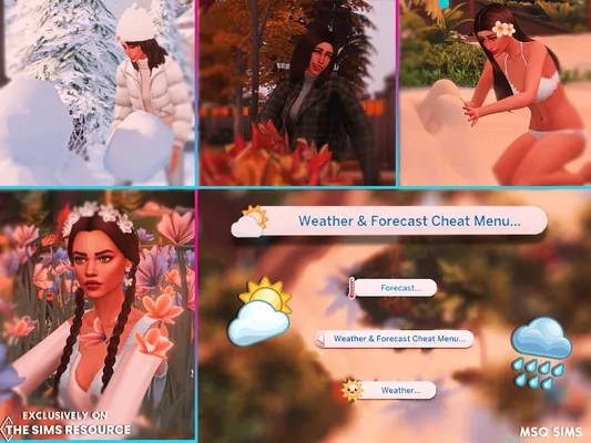 Weather and Forecast Cheat Menu