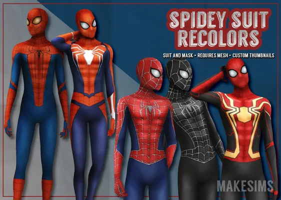 Spidey Suit Recolors