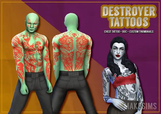 Destroyer Tattoos