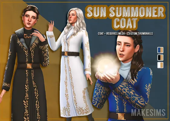 Sun Summoner Coat