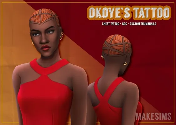 Okoye’s Tattoo 