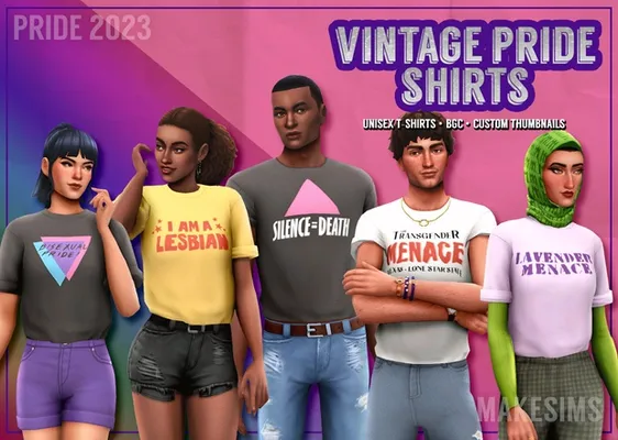 Vintage Pride Shirts - Pride 2023 