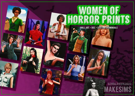 Women of Horror Prints
