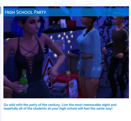 High School Party Event